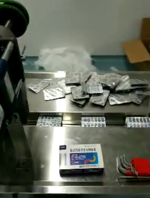 Medical Horizontal Packaging Machine , Mature Technology Pillow Packing Machine