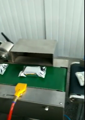 Rice Noodle Packaging Machine , 220V 50/60HZ Power Horizontal Wrapping Machine
