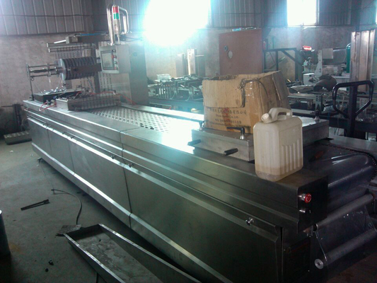 High Speed Continuous Vacuum Packaging Machine , 304 SS Horizontal Packaging Machine