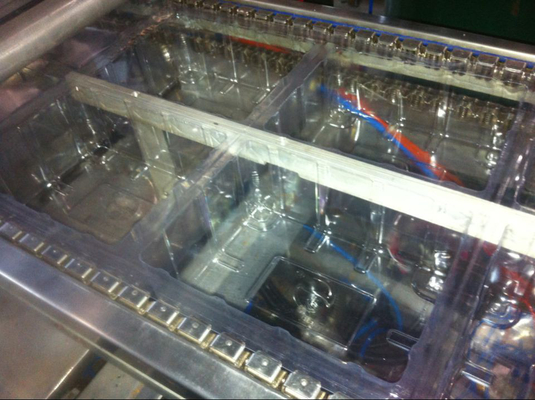 High Speed Continuous Vacuum Packaging Machine , 304 SS Horizontal Packaging Machine