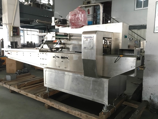High Speed Lollipop Packing Machine , Good Sealing Performance Cookie Packaging Machine