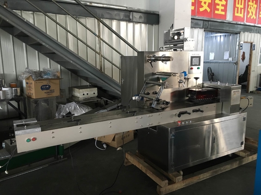 Stainless Steel Food Pouch Packaging Machines , High Speed Cookie Packaging Machine