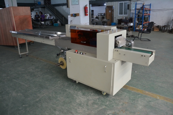 Rice Noodle Packaging Machine , 220V 50/60HZ Power Horizontal Wrapping Machine