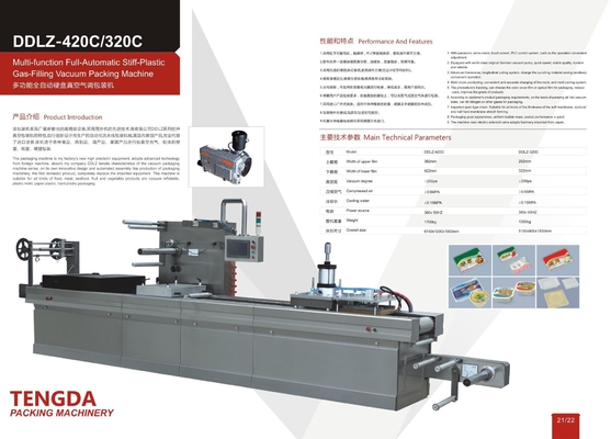 Professional Thermoforming Vacuum Packaging Machine 220V 50/60HZ Power